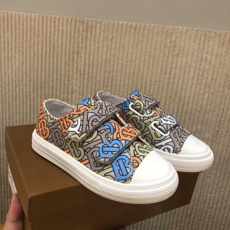 B**rry printed canvas kids sneakers