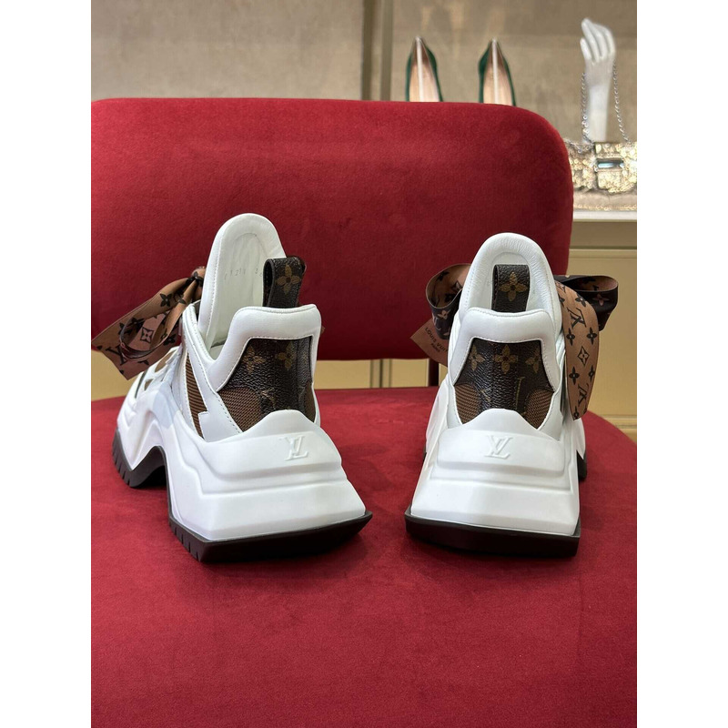 l**is V*t*n archlight sneakers brown white