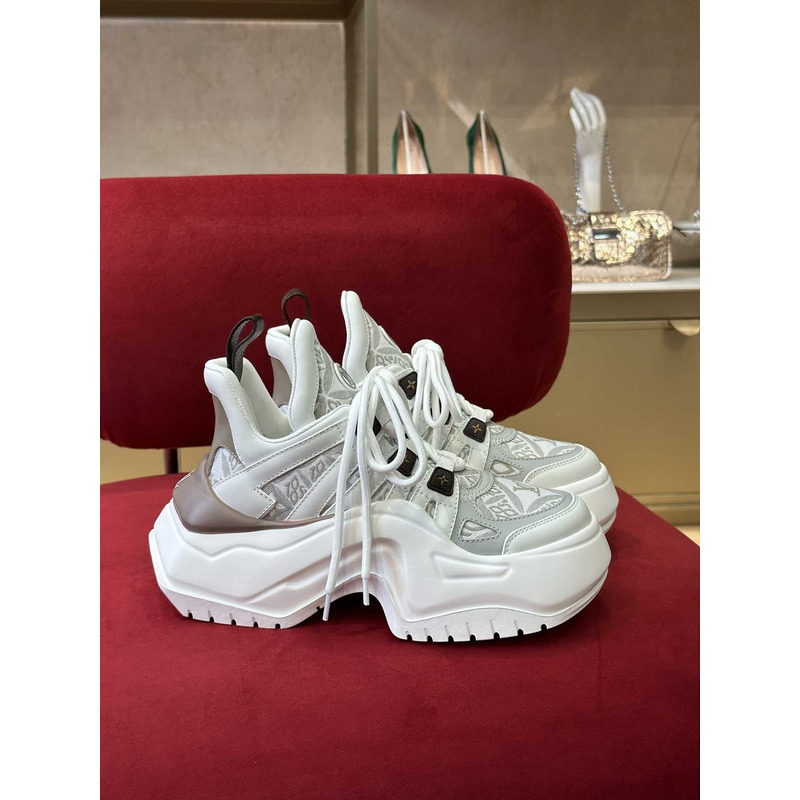 l**is V*t*n archlight sneakers grey white