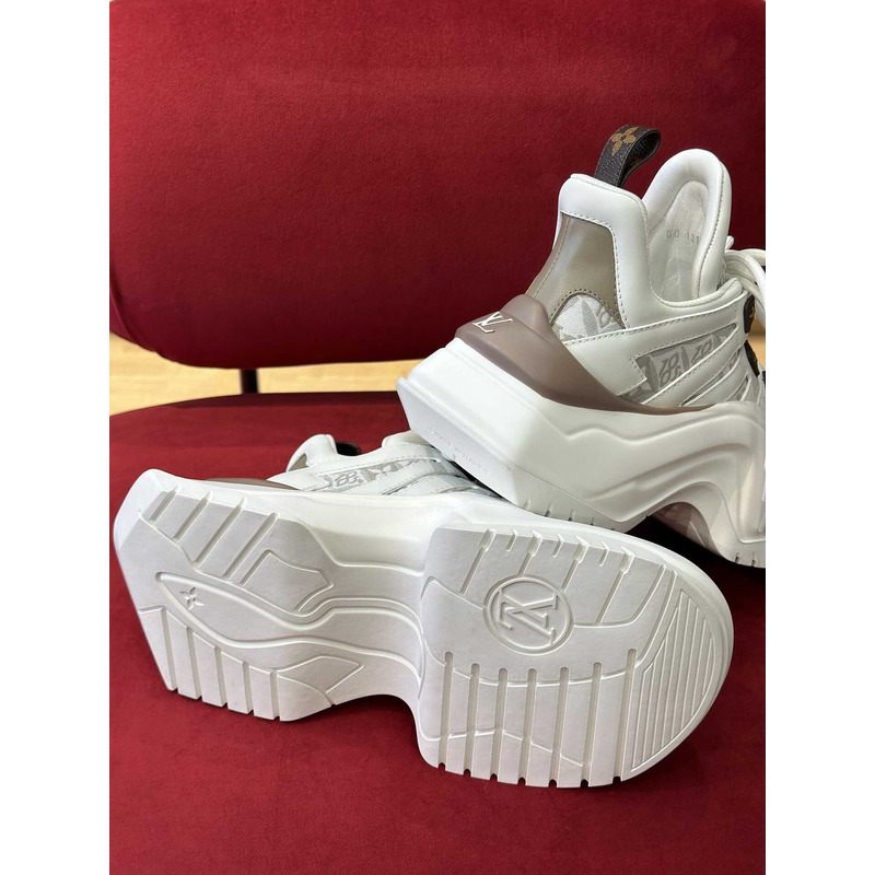 l**is V*t*n archlight sneakers grey white