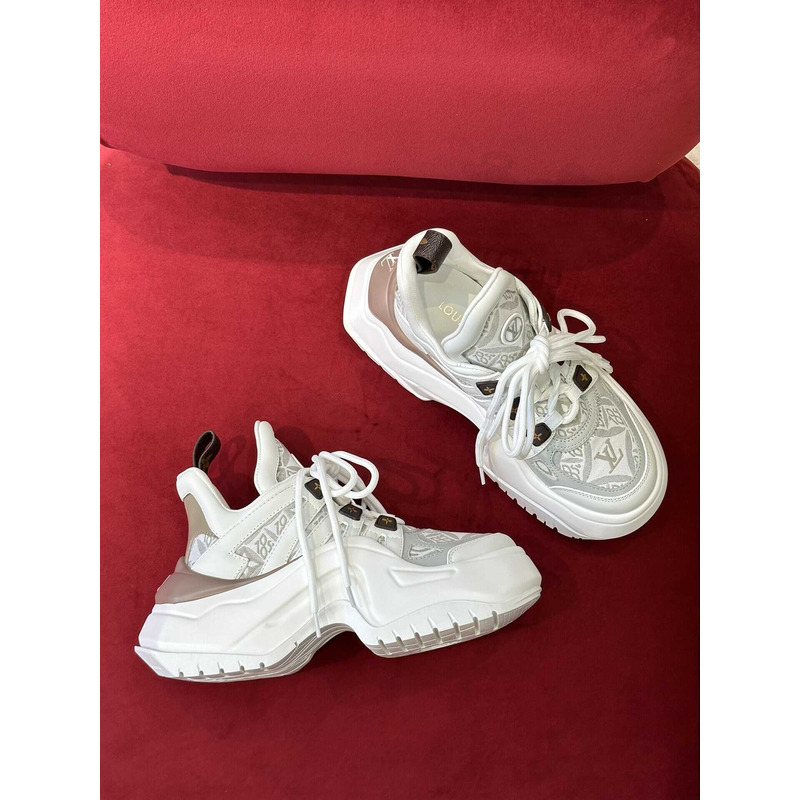 l**is V*t*n archlight sneakers grey white