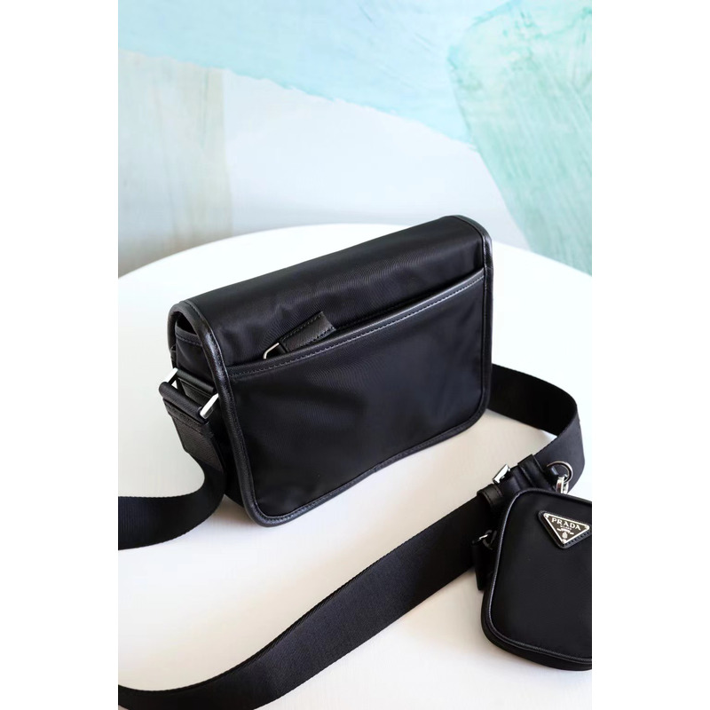 Pra*a re-nylon messenger bag