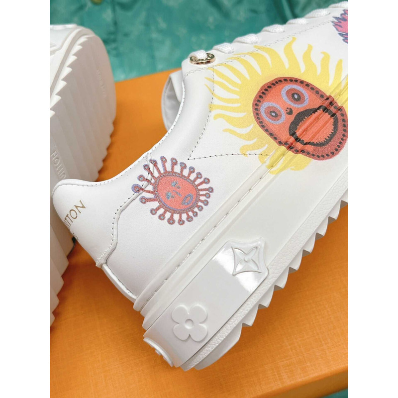 l**is V*t*n lv x yk time out sneaker white