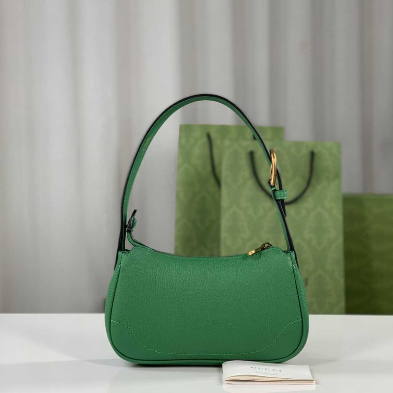 G*u*i gg marmont matelassé mini leather bag green