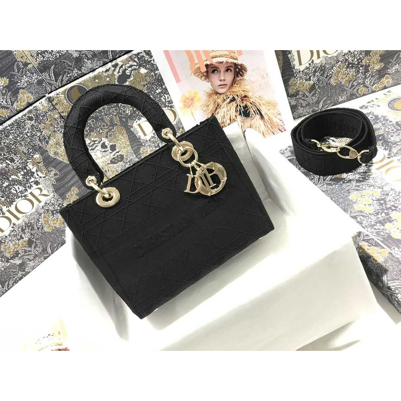 D*or lady d-lite tote bag black