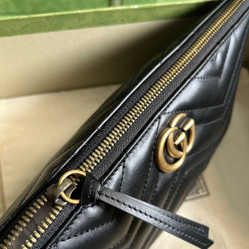 G*u*i gg marmont shoulder bag black