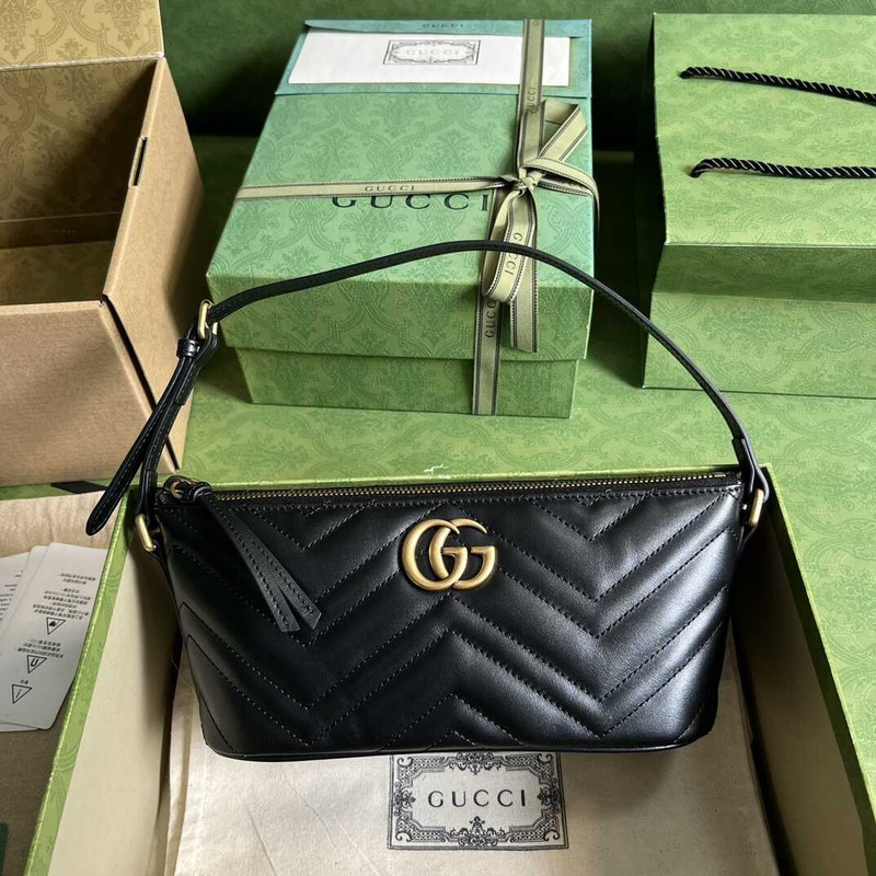 G*u*i gg marmont shoulder bag black