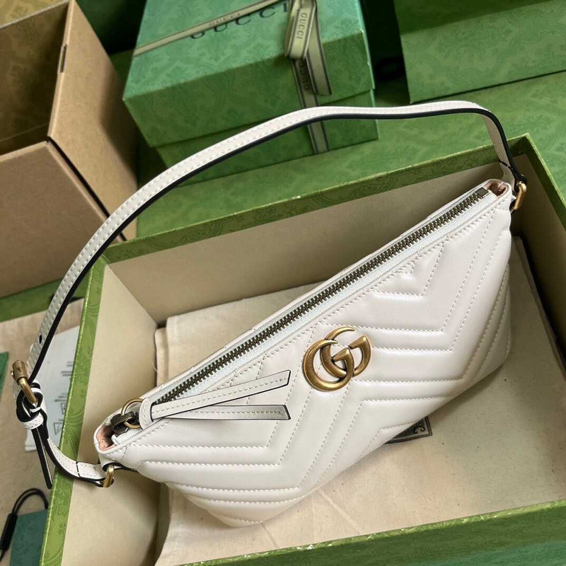 G*u*i gg marmont shoulder bag white