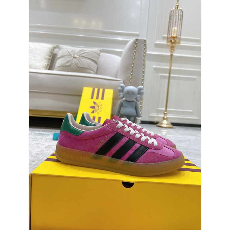 Ad*s x g*u*i gazelle pink sneaker