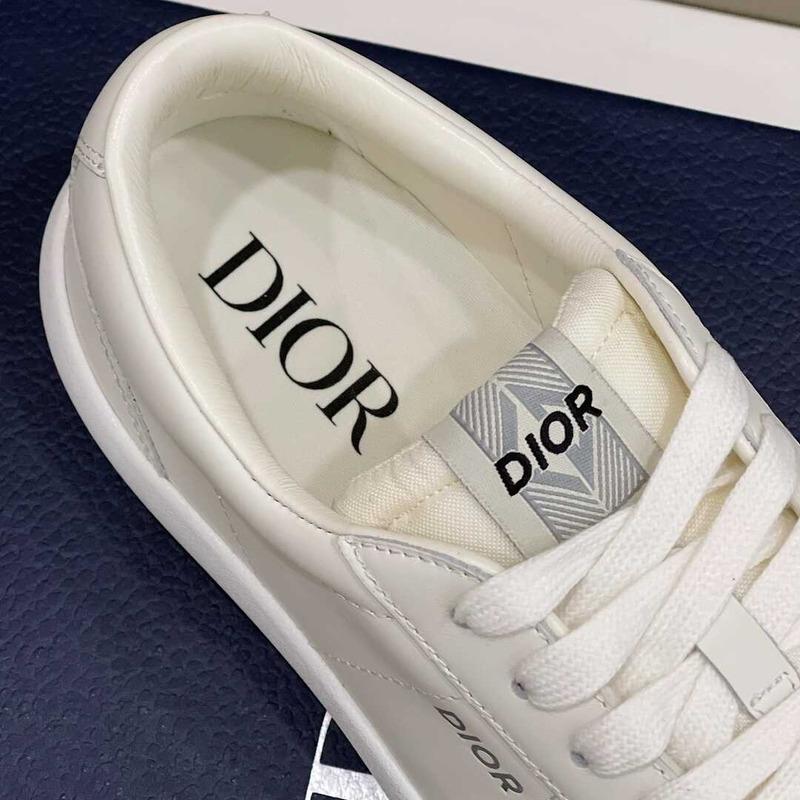 D*or b101 sneaker nubuck calfskin white