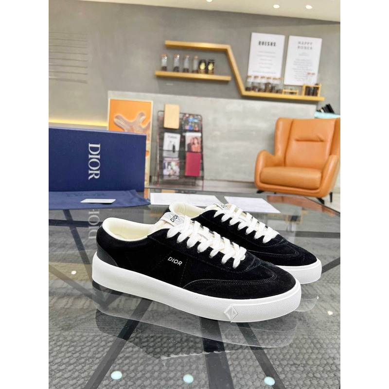 D*or b101 sneaker nubuck calfskin black