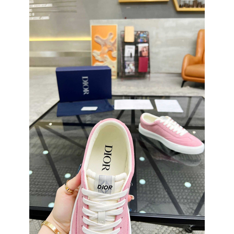 D*or b101 sneaker nubuck calfskin pink