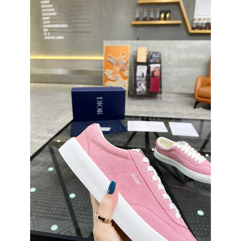 D*or b101 sneaker nubuck calfskin pink