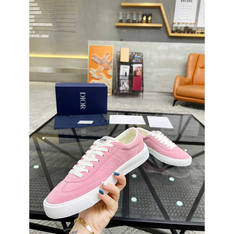 D*or b101 sneaker nubuck calfskin pink