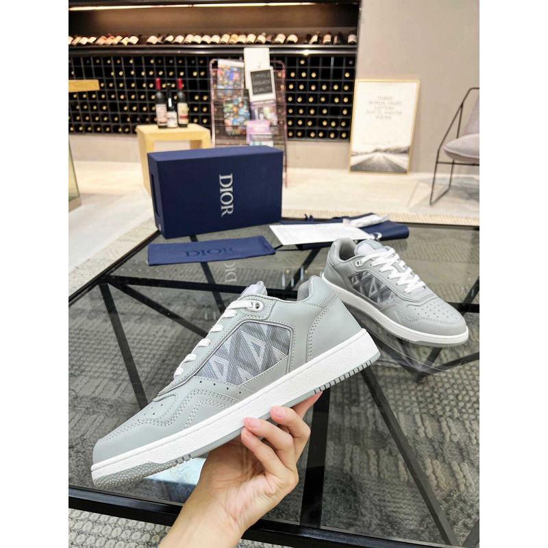 D*or b27 low top cd diamond grey