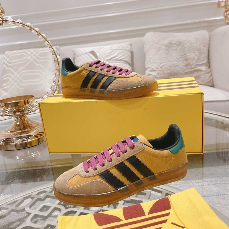 Ad*s x g*u*i gazelle yellow green and black