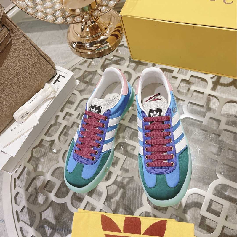 Ad*s x g*u*i gazelle blue and green