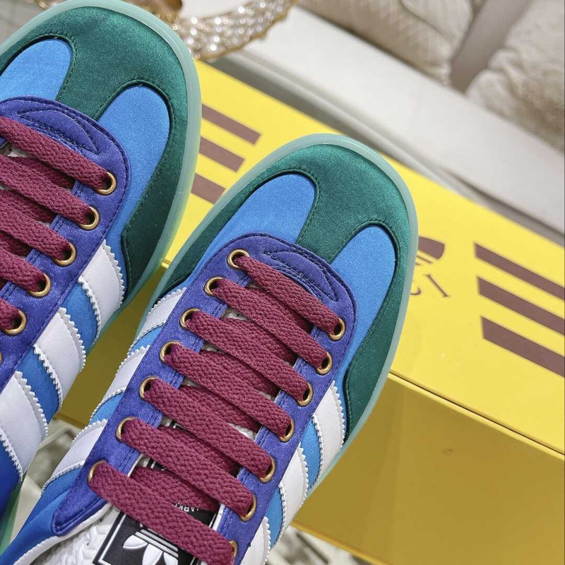 Ad*s x g*u*i gazelle blue and green