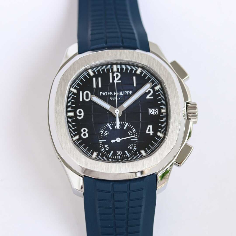 Patek Philippe Aquanaut 5968G Aquanaut Chronograph White Blue Dial