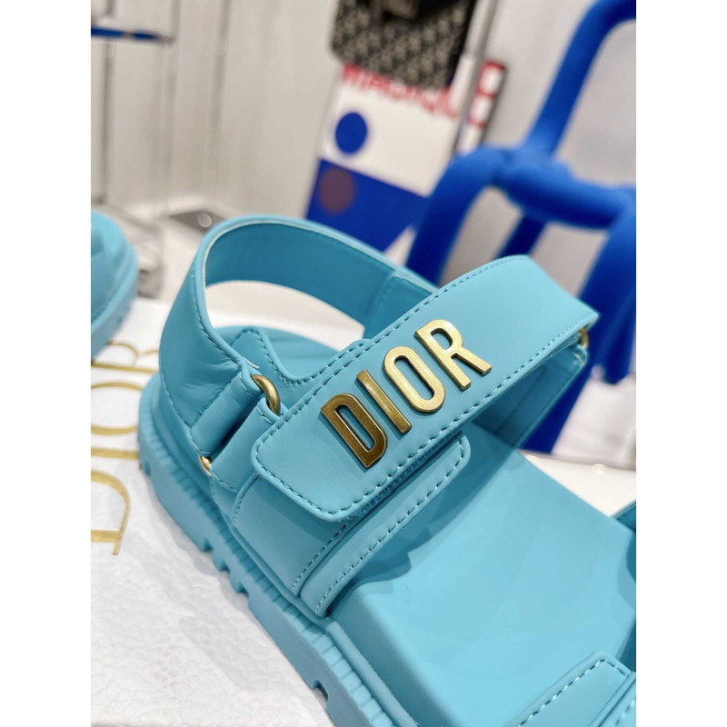 D*or D*oract sandal saffron blue lambskin