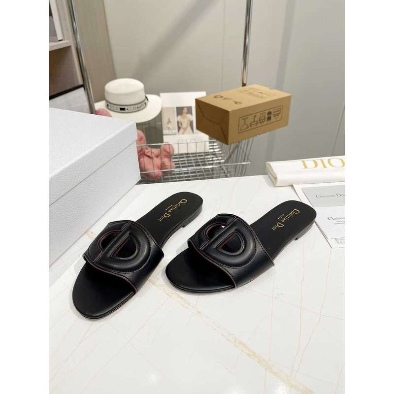 D*or d-club slide calfskin black