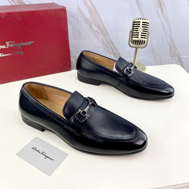 Ferragamo Ree Bit Loafer Black