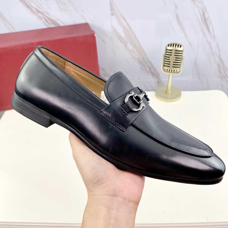 Ferragamo Ree Bit Loafer Black