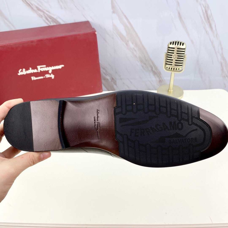 Ferragamo Ree Bit Loafer Black