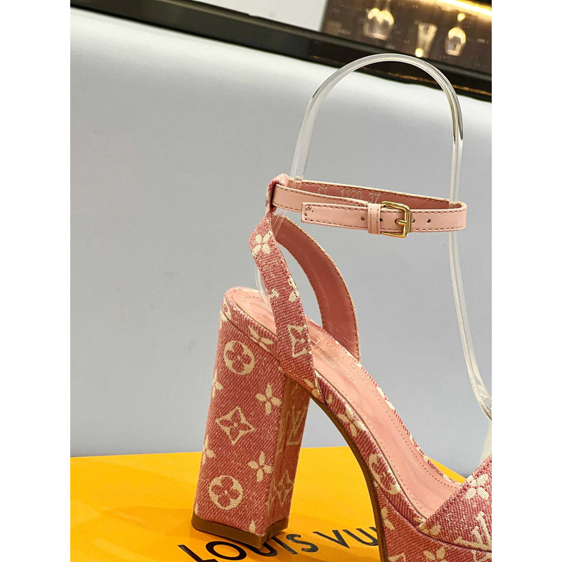 l**is V*t*n fame platform sandal denim pink