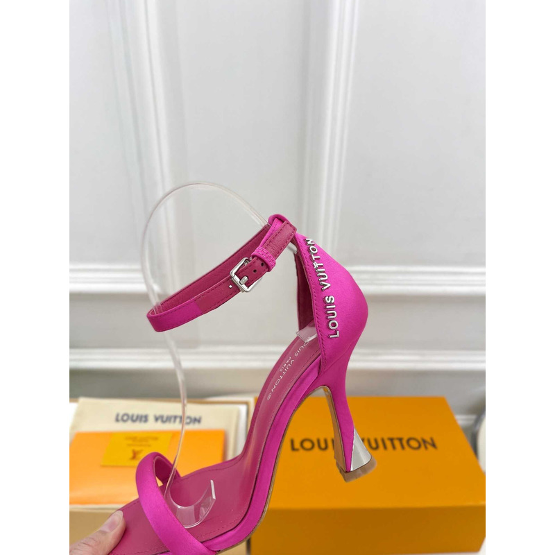 l**is V*t*n heeled sandals hot pink