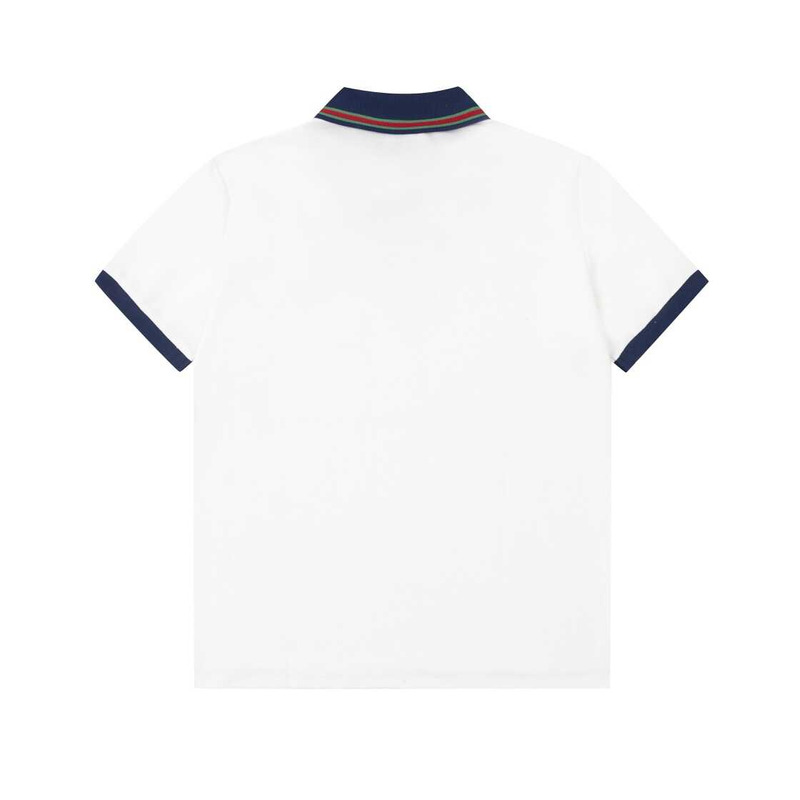 G*u*i cotton polo shirts white