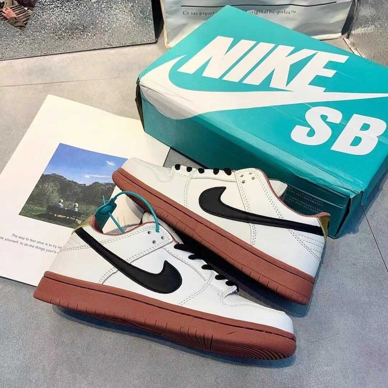 Nike SB Dunk Low Pro Hennessy White Black and Brown