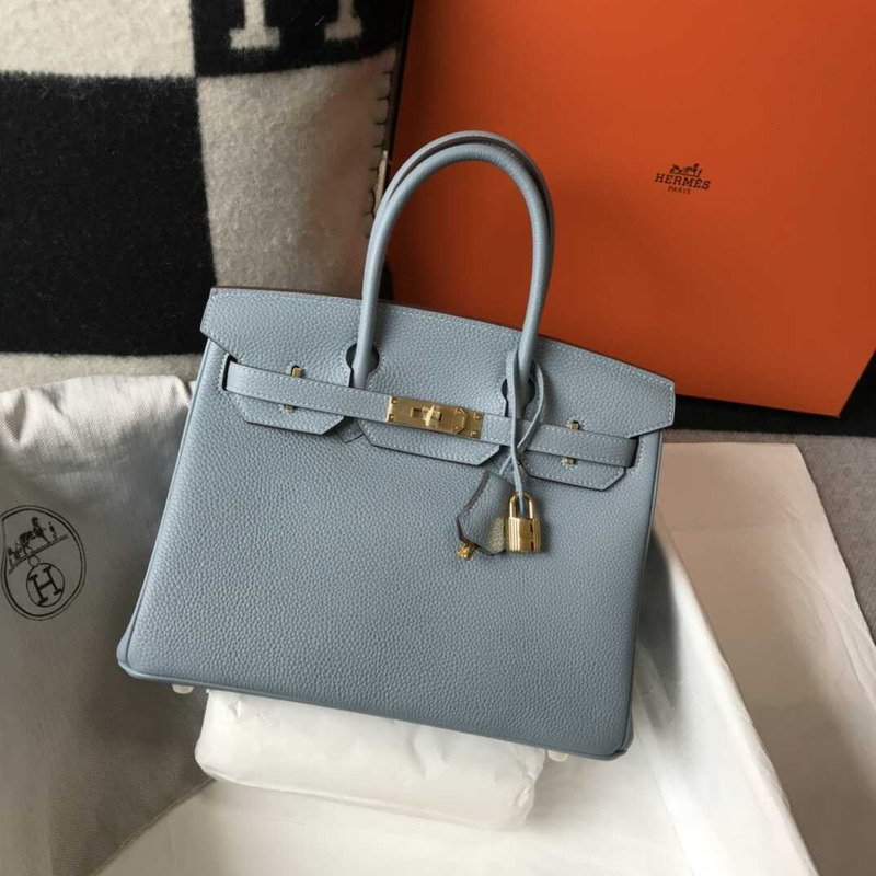 H**mes birkin 30 leather tote