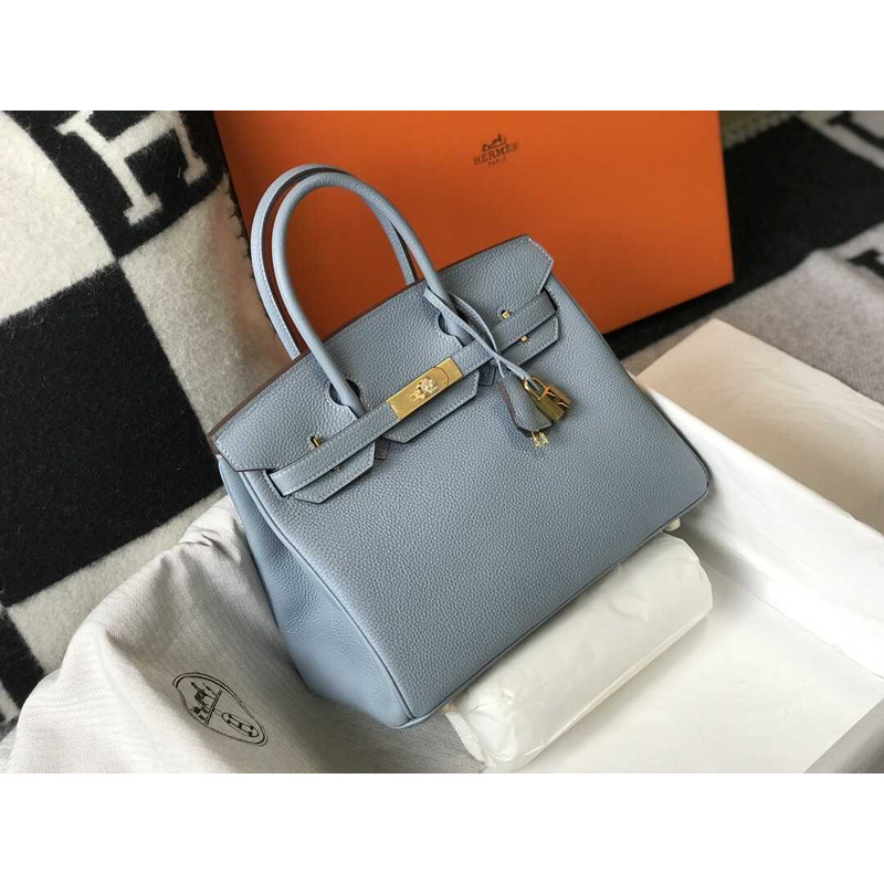 H**mes birkin 30 leather tote