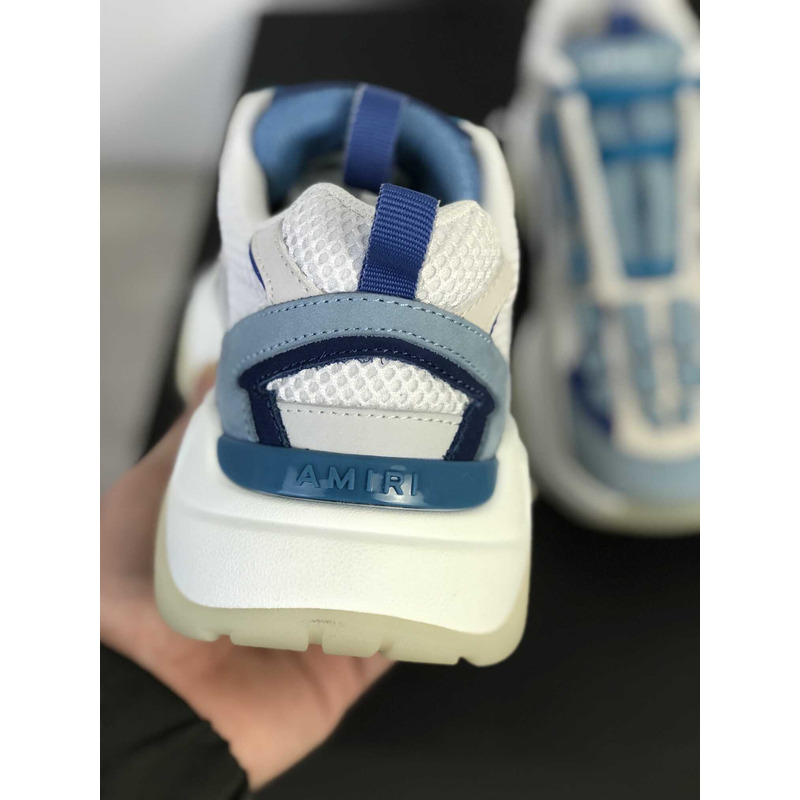 Amiri Bone Runner Sneakers Blue