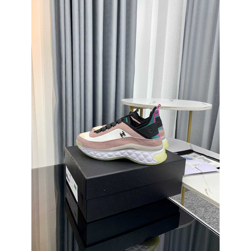 Ch*el low top trainer multi color