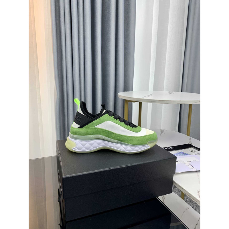 Ch*el low top trainer green