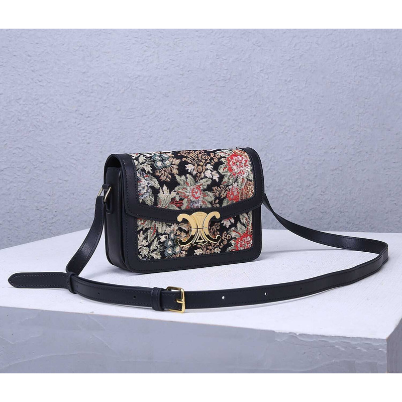 Ce**e floral bag britain black