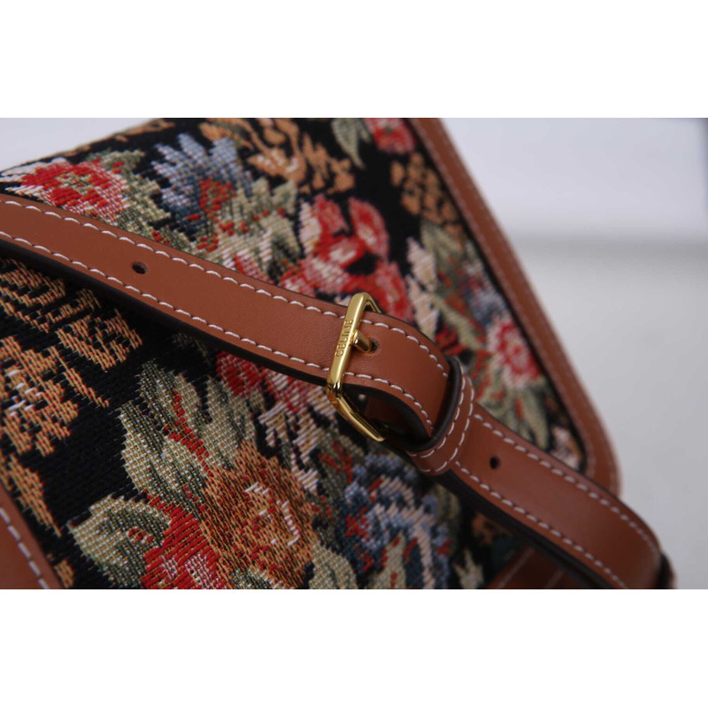 Ce**e floral bag britain brown