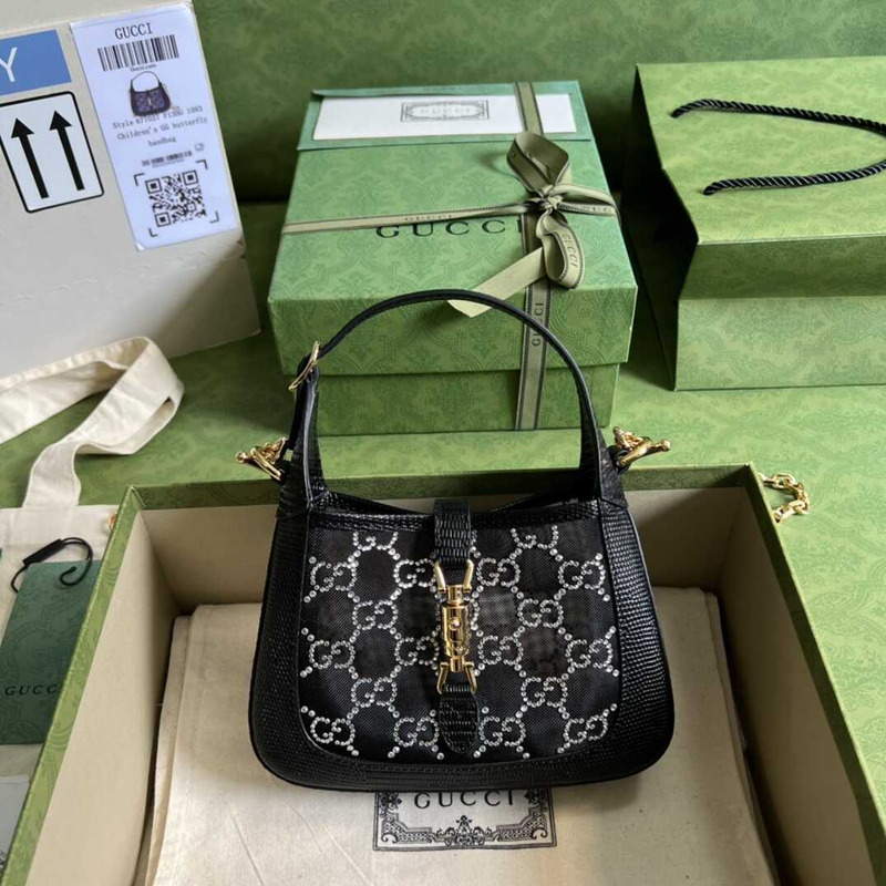 G*u*i crystal gg lizard jackie 1961 mini bag