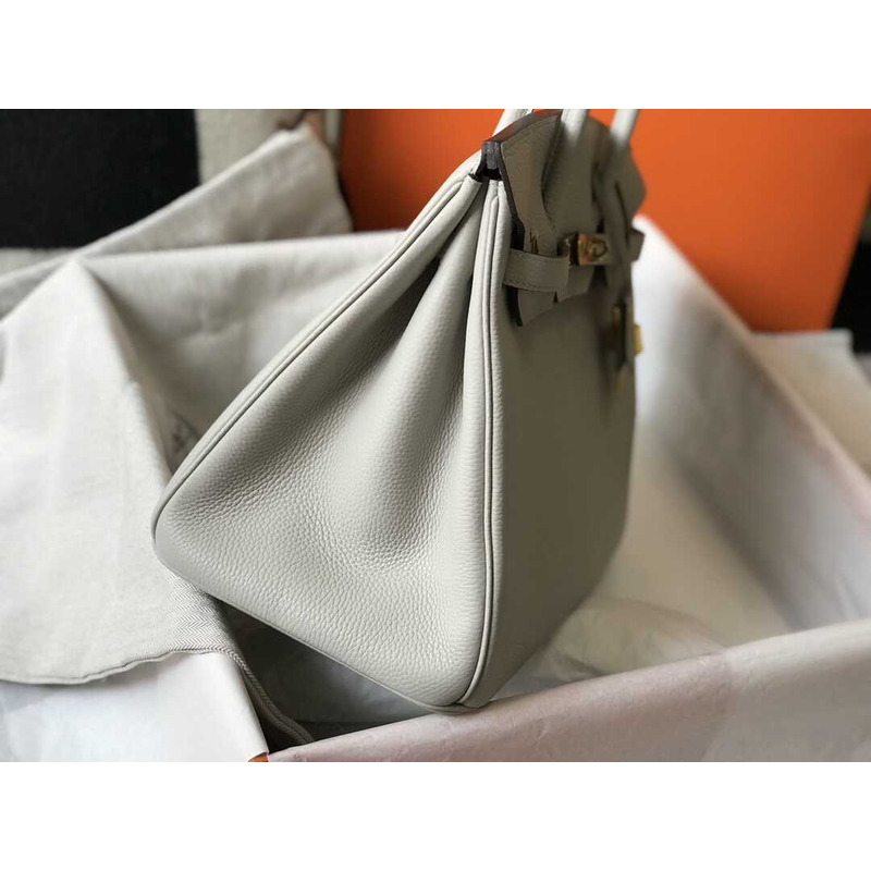 H**mes  birkin togo 35 gris tourterelle gray