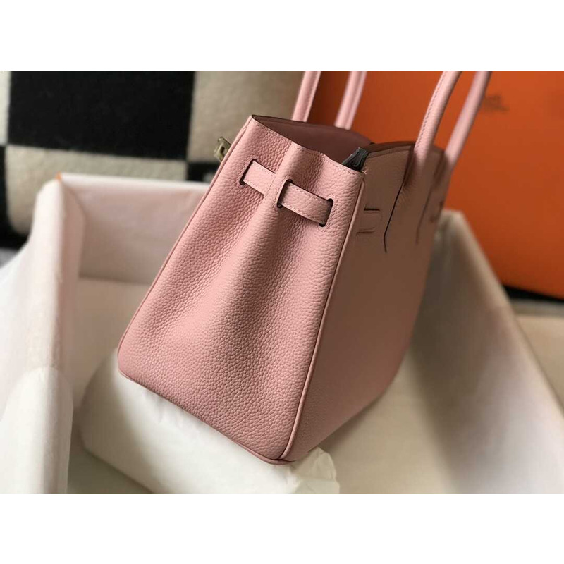 H**mes  birkin togo 35 gris tourterelle pink