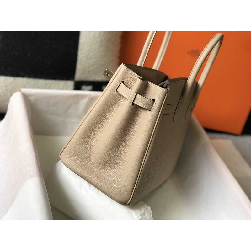 H**mes  birkin togo 35 gris tourterelle beige