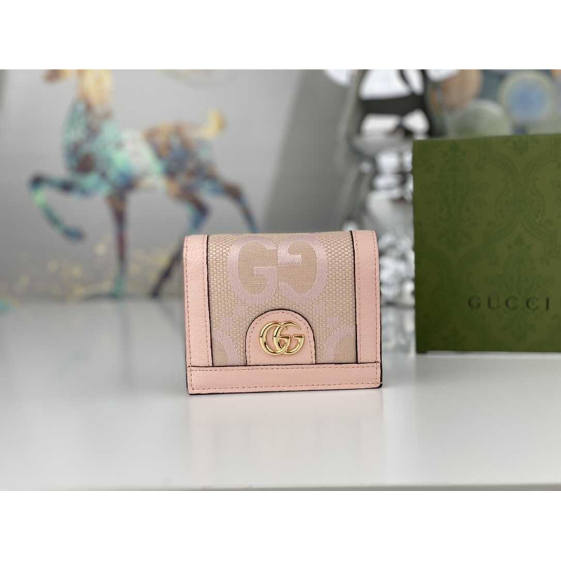 G*u*i ophidia series super double g card holder pink