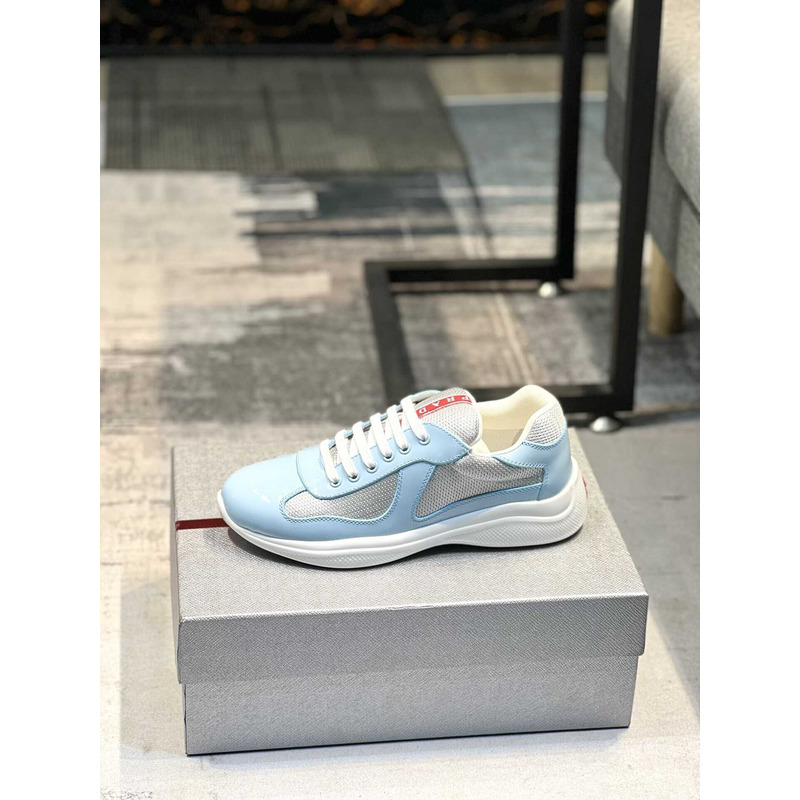 Pra*a america\''s cup sneakers light blue