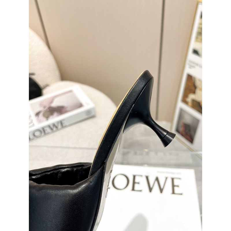 Loewe Padded Anagram Mules Heels