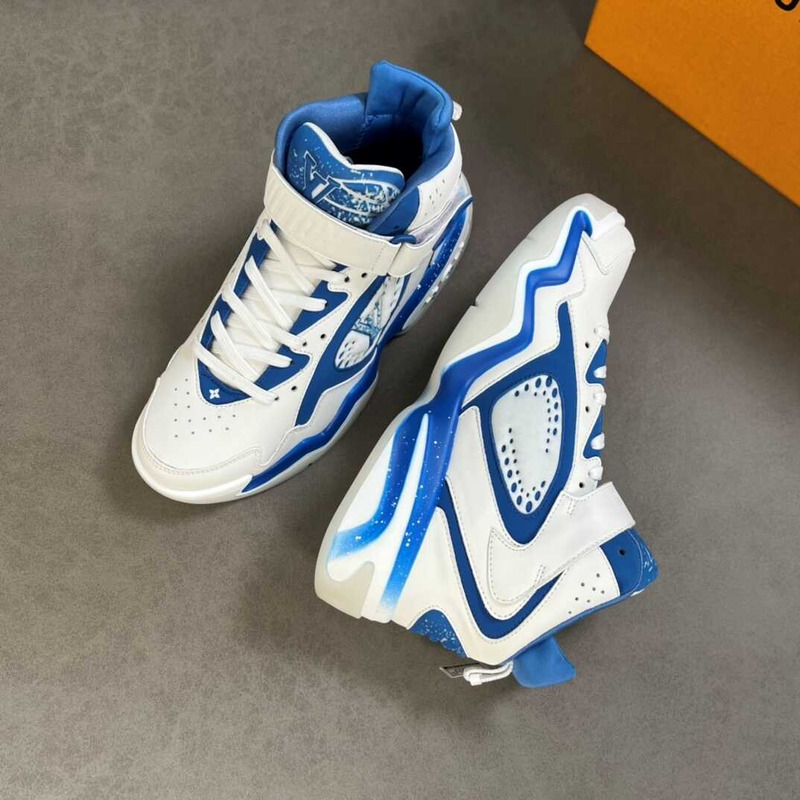 l**is V*t*n trainer2 high top white and blue