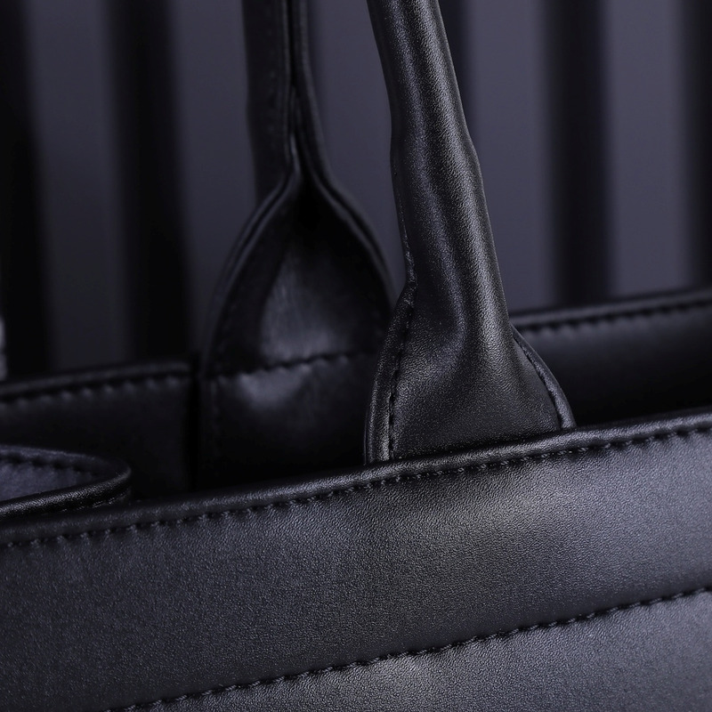 D*or medium D*or book tote black calfskin