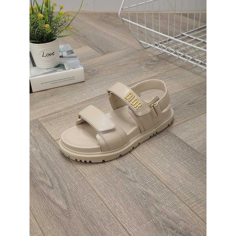 D*or D*oract sandals lambskin beige