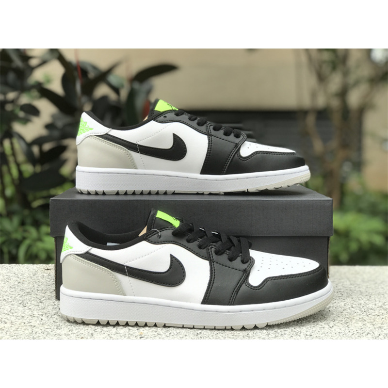 Jordan 1 Low Shadow Toe Sneaker Black White